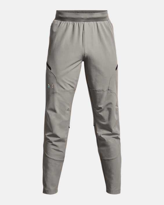 Men's UA Unstoppable Brushed Pants, Gray, pdpMainDesktop image number 6